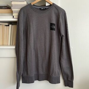 The North Face Men’s sz LG long sleeve crew neck sweatshirt with logo